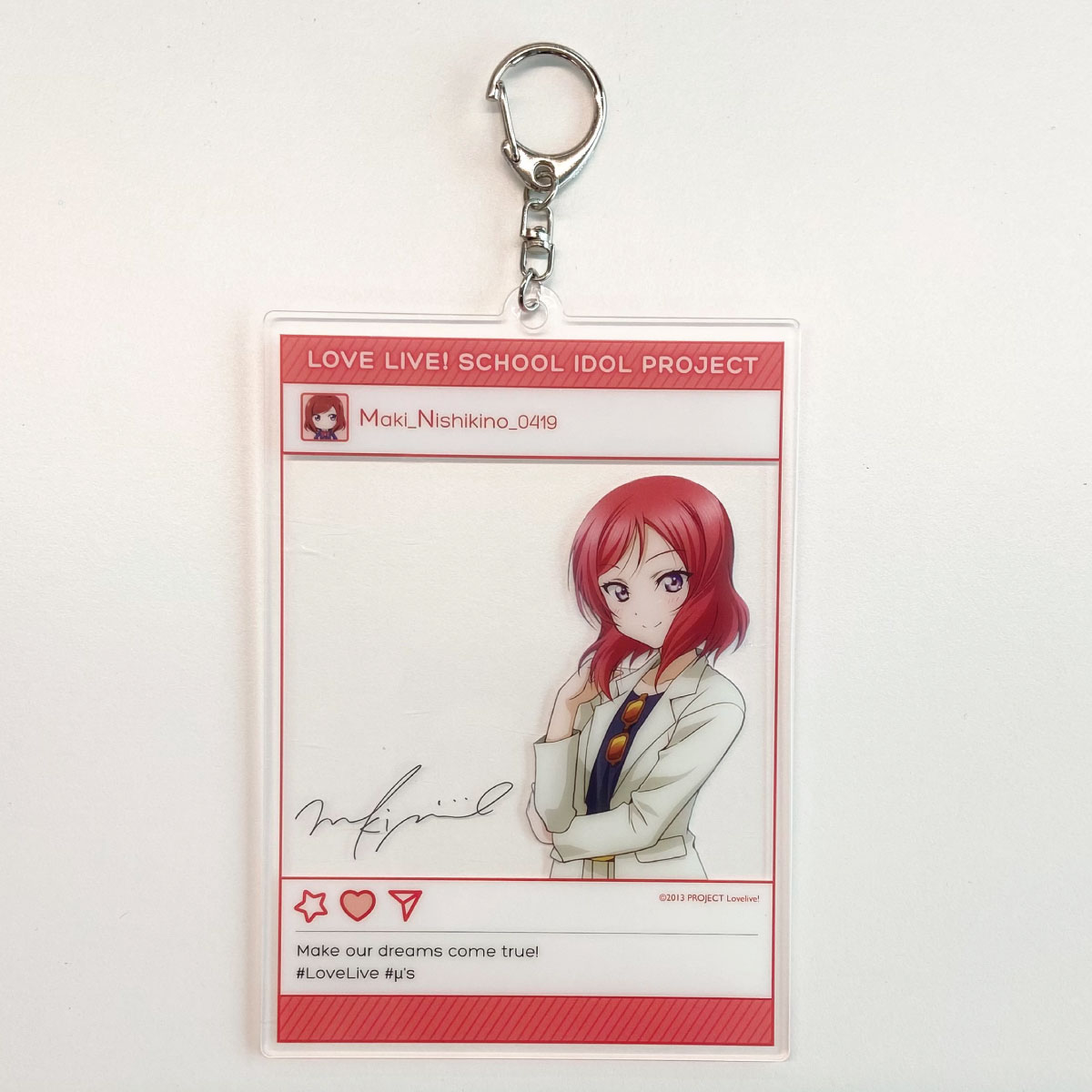 Love Live! School Idol Project Maki Nishikino Acrylic photoframe style ...