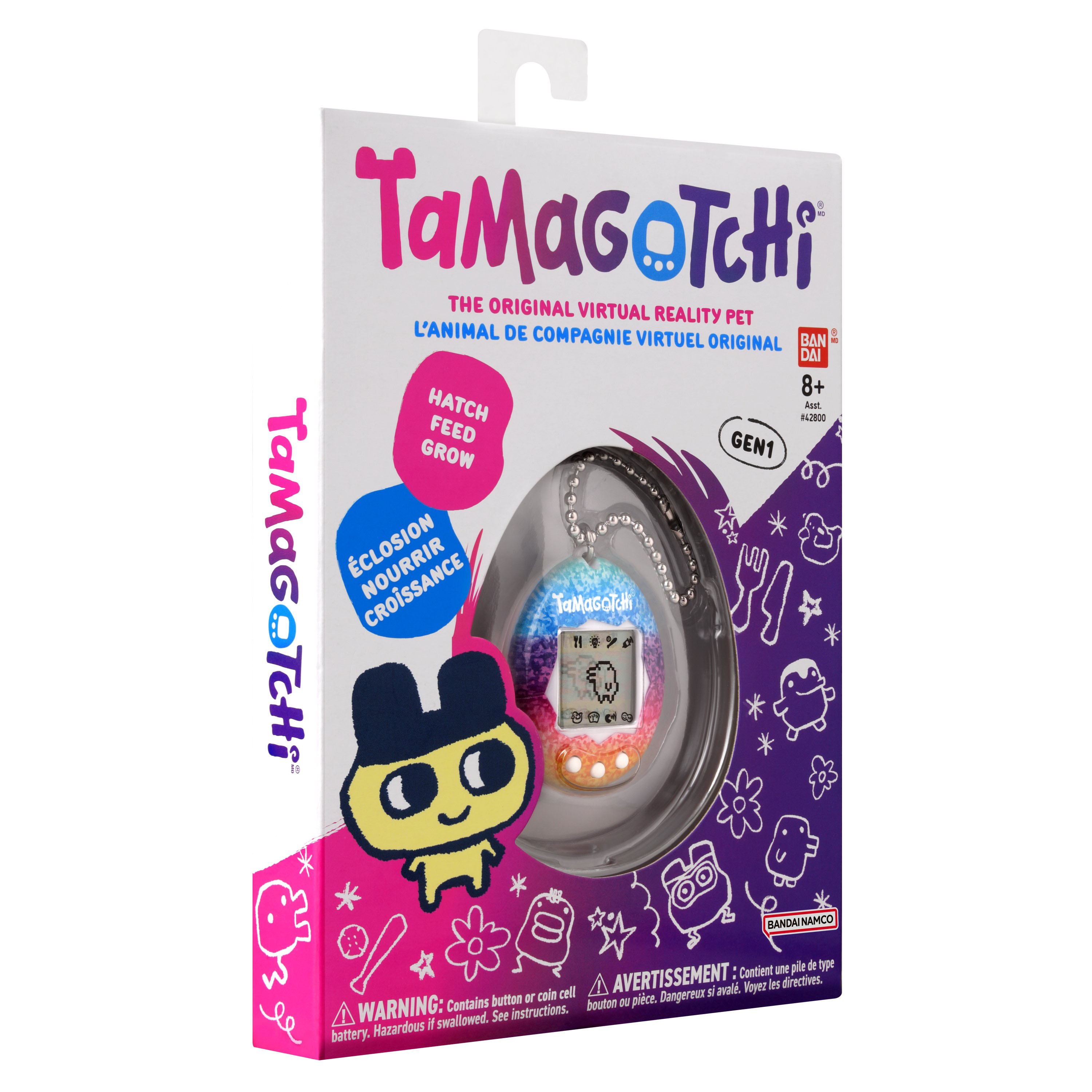 Original Tamagotchi - Rainbow (Updated Logo)  PREMIUM BANDAI USA Online  Store for Action Figures, Model Kits, Toys and more