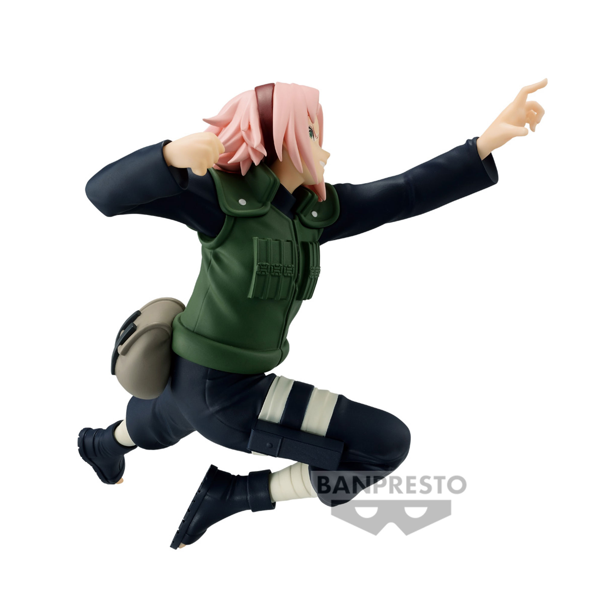 Bandai Naruto Shippuden World Collectable Figure - C Sakura Haruno pink