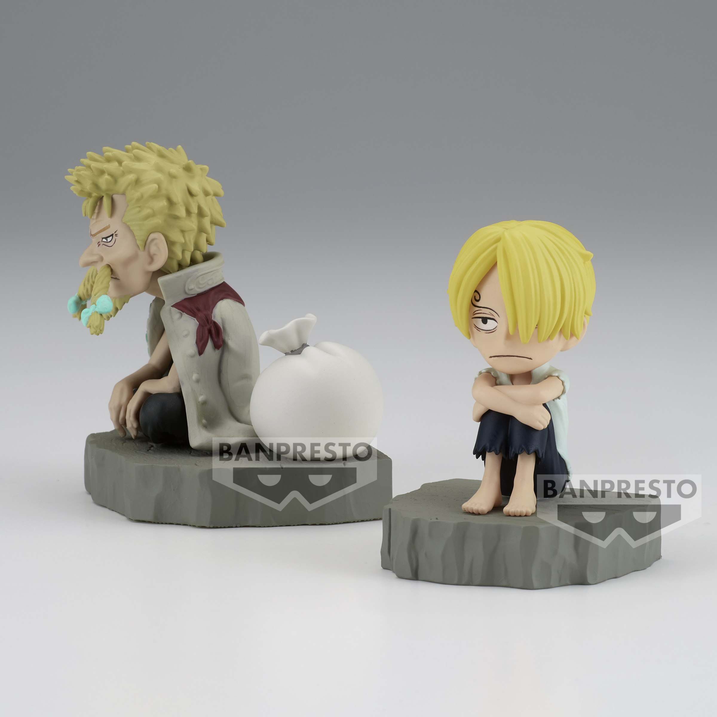 ONE PIECE WORLD COLLECTABLE FIGURE LOG STORIES-SANJI & ZEFF