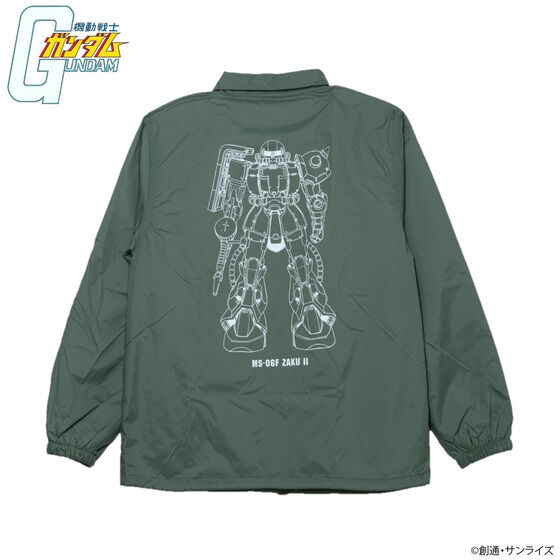 Mobile Suit Gundam Lineart Series Coach Jacket
