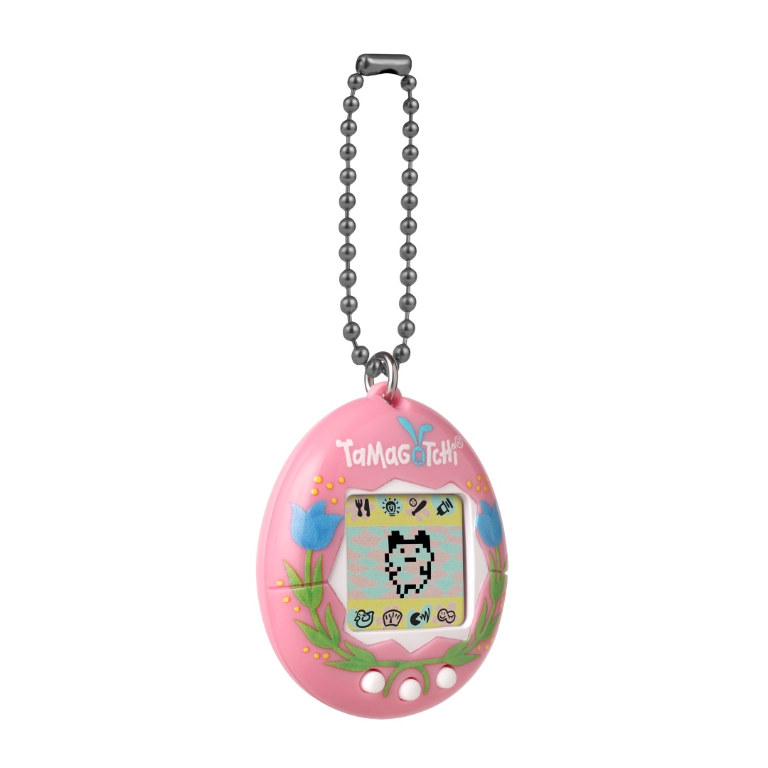 Original Tamagotchi - Easter Pink Flowers | PREMIUM BANDAI Original Tamagotchi - Easter Pink Flowers | PREMIUM BANDAI