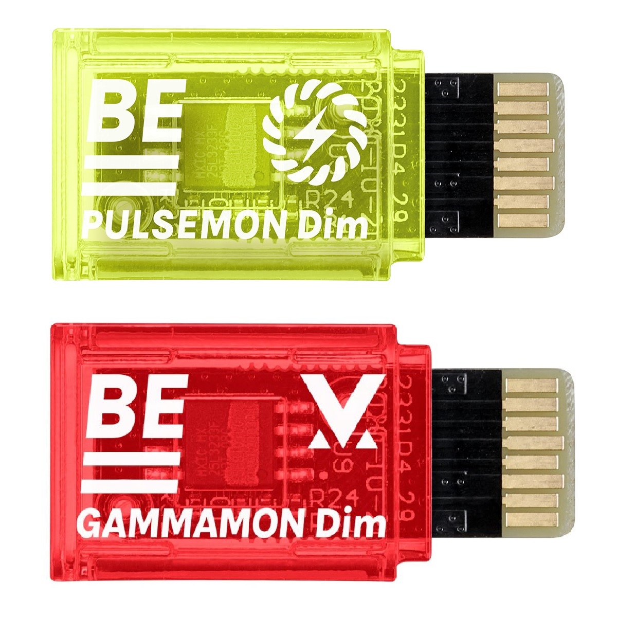 BEMEMORY DIGIMON SEEKERS PULSEMON DIM & BEMEMORY GAMMAMON DIM SET