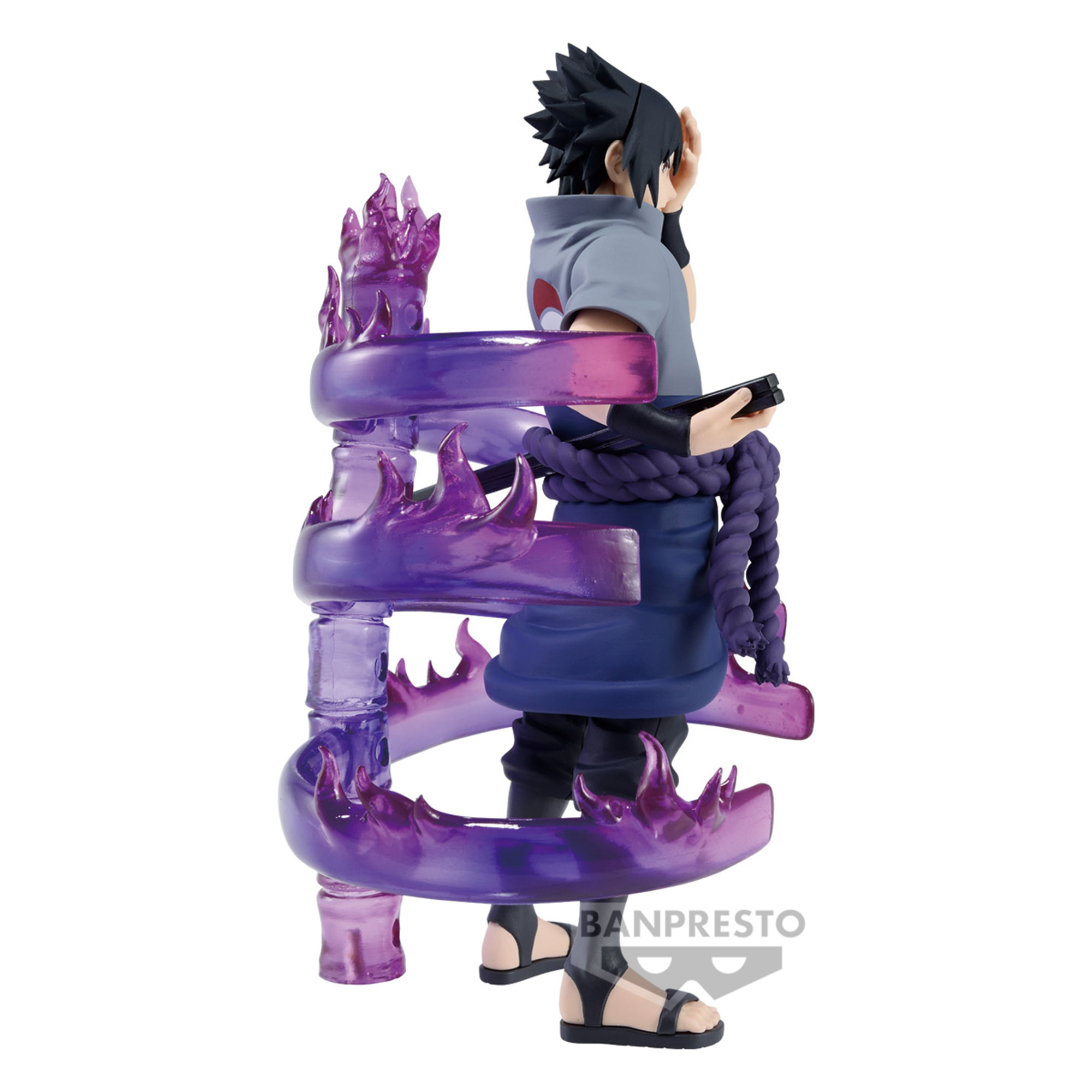 FIGURE NARUTO SHIPPUDEN - UCHIHA SASUKE - EFFECTREME - REF.: 19289 - BANDAI  BANPRESTO