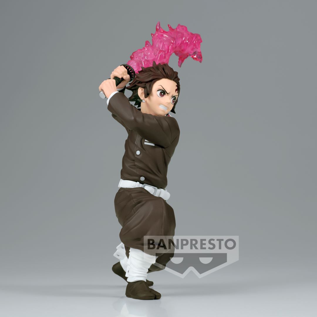 Boneco Demon Slayer Kimetsu no Yaiba Tanjiro Kamado Vibration Stars Bandai  Banpresto