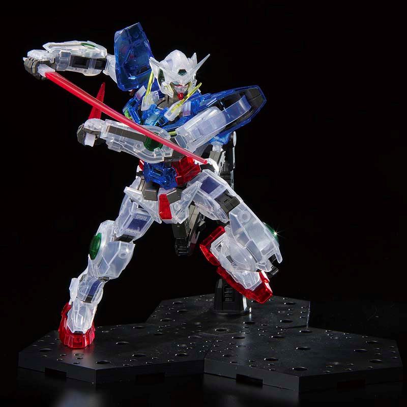 Bandai RG 1/144 Gundam Exia Trans-AM Clear Ver. (Gunpla Expo
