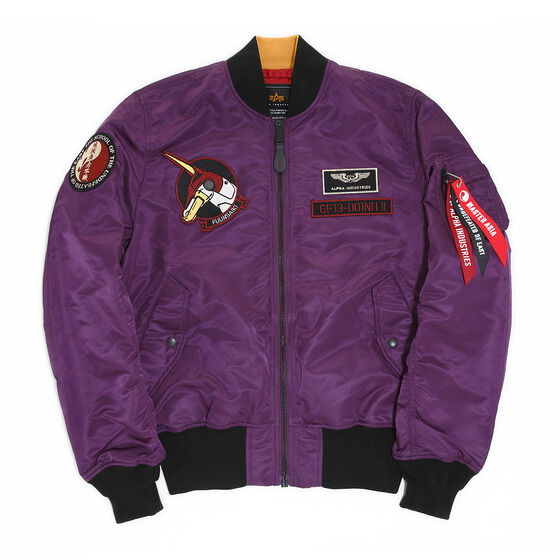 STRICT-G x ALPHA Mobile Fighter G Gundam Undefeated of the East Light MA-1  Jacket