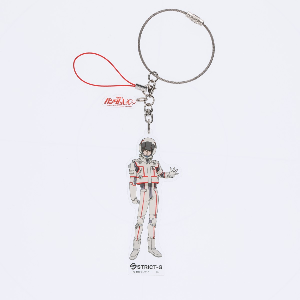 STRICT-G Mobile Suit Gundam Unicorn Acrylic Keychain BANAGHER LINKS