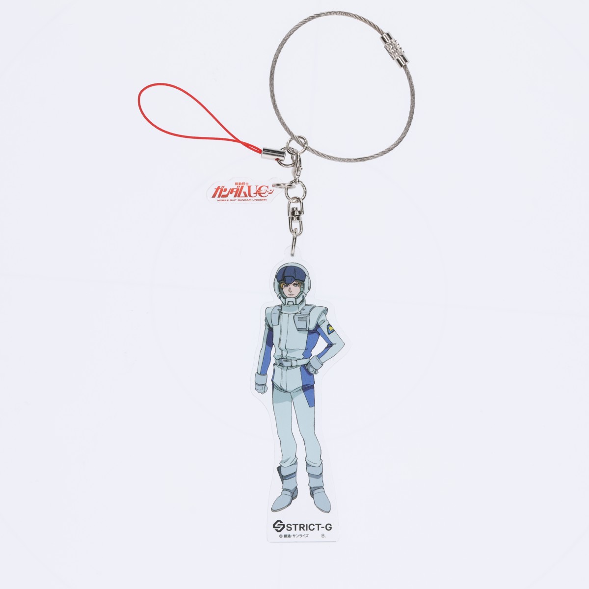 STRICT-G Mobile Suit Gundam Unicorn Acrylic Keychain RIDDHE MARCENAS