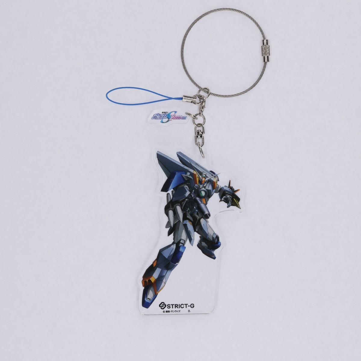 STRICT-G Mobile Suit Gundam SEED FREEDOM Acrylic Keychain DUEL BLITZ GUNDAM