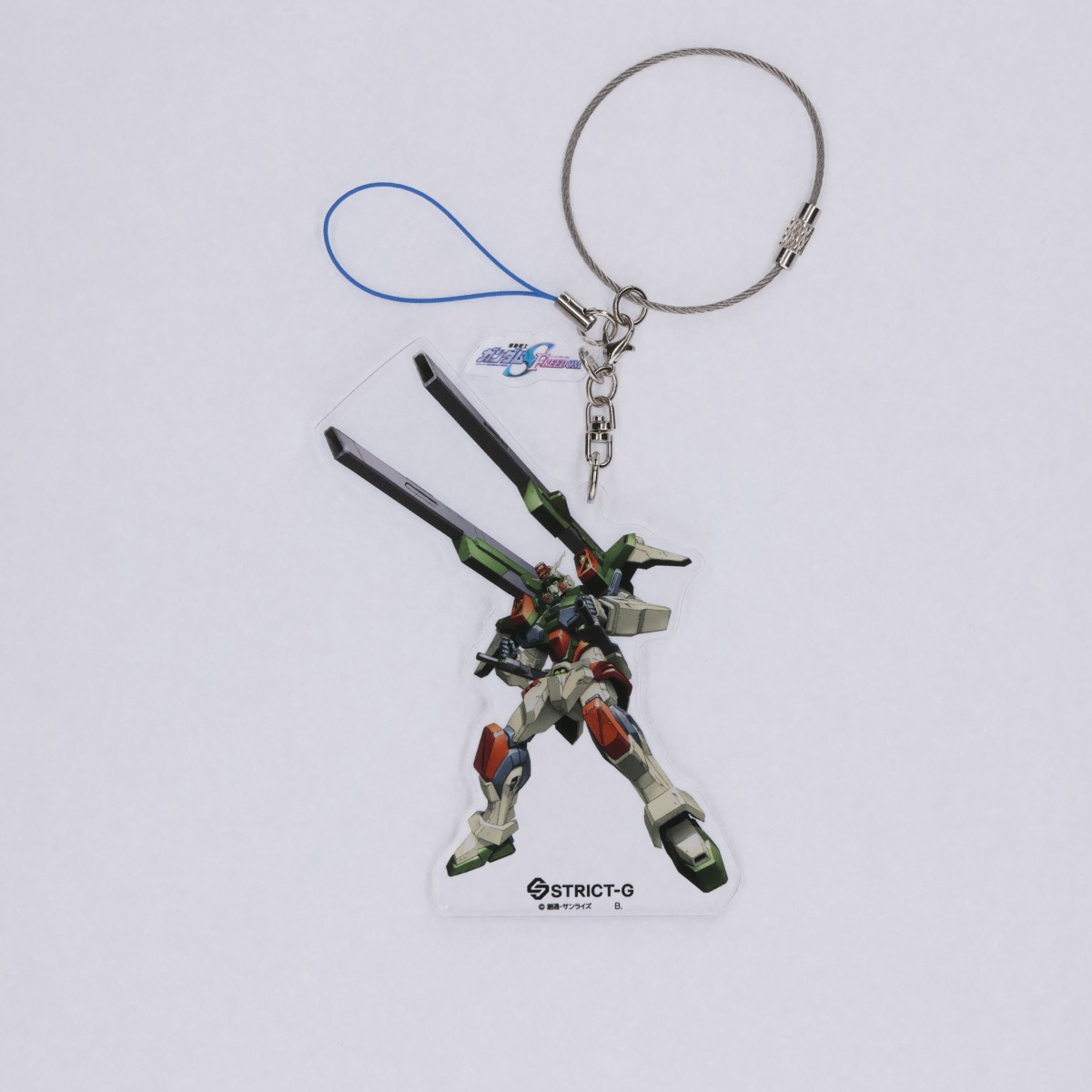 STRICT-G Mobile Suit Gundam SEED FREEDOM Acrylic Keychain LIGHTNING BUSTER GUNDAM