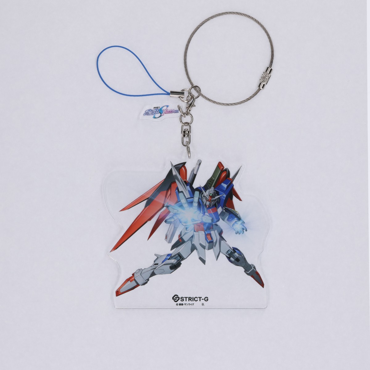 STRICT-G Mobile Suit Gundam SEED FREEDOM Acrylic Keychain DESTINY GUNDAM SPEC II