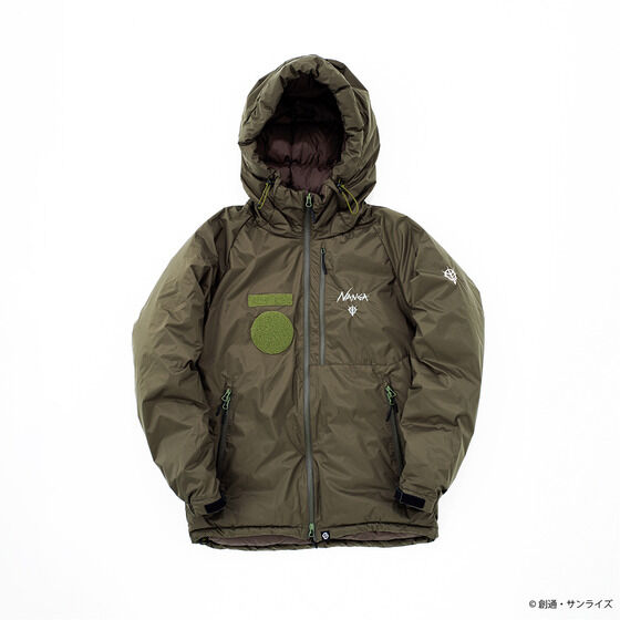 STRICT-G x NANGA Mobile Suit Gundam AURORA Down Jacket