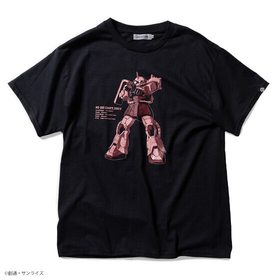 STRICT-G Mobile Suit Gundam MS pattern T-shirt MS-06S | GUNDAM ...