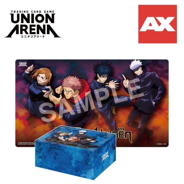 [Anime Expo 2024 Event Pick-up] UNION ARENA Playmat & Half Storage Box Set JUJUTSU KAISEN