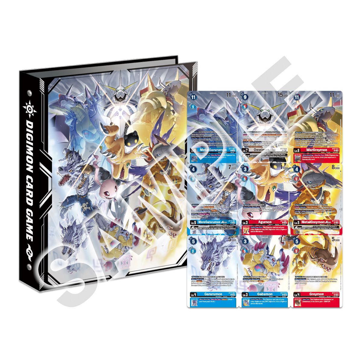 DIGIMON CARD GAME Omnimon Binder Set