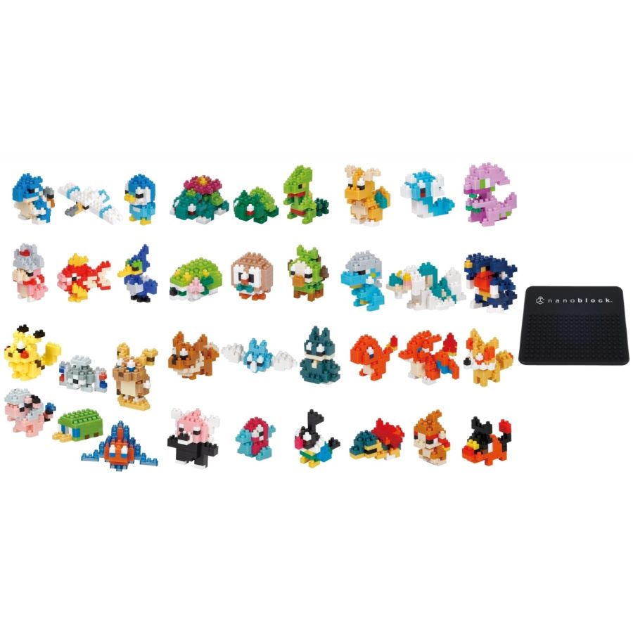 nanoblock Bundle: PokÃ©mon - mininano Series