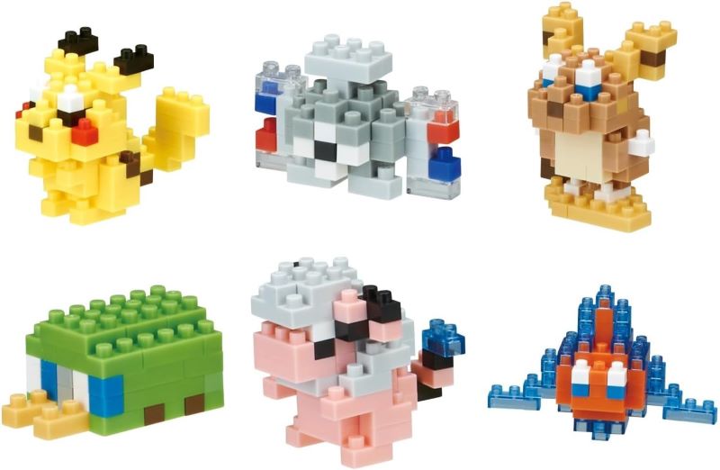 Pokemon nanoblock sold Bundle (12) Items