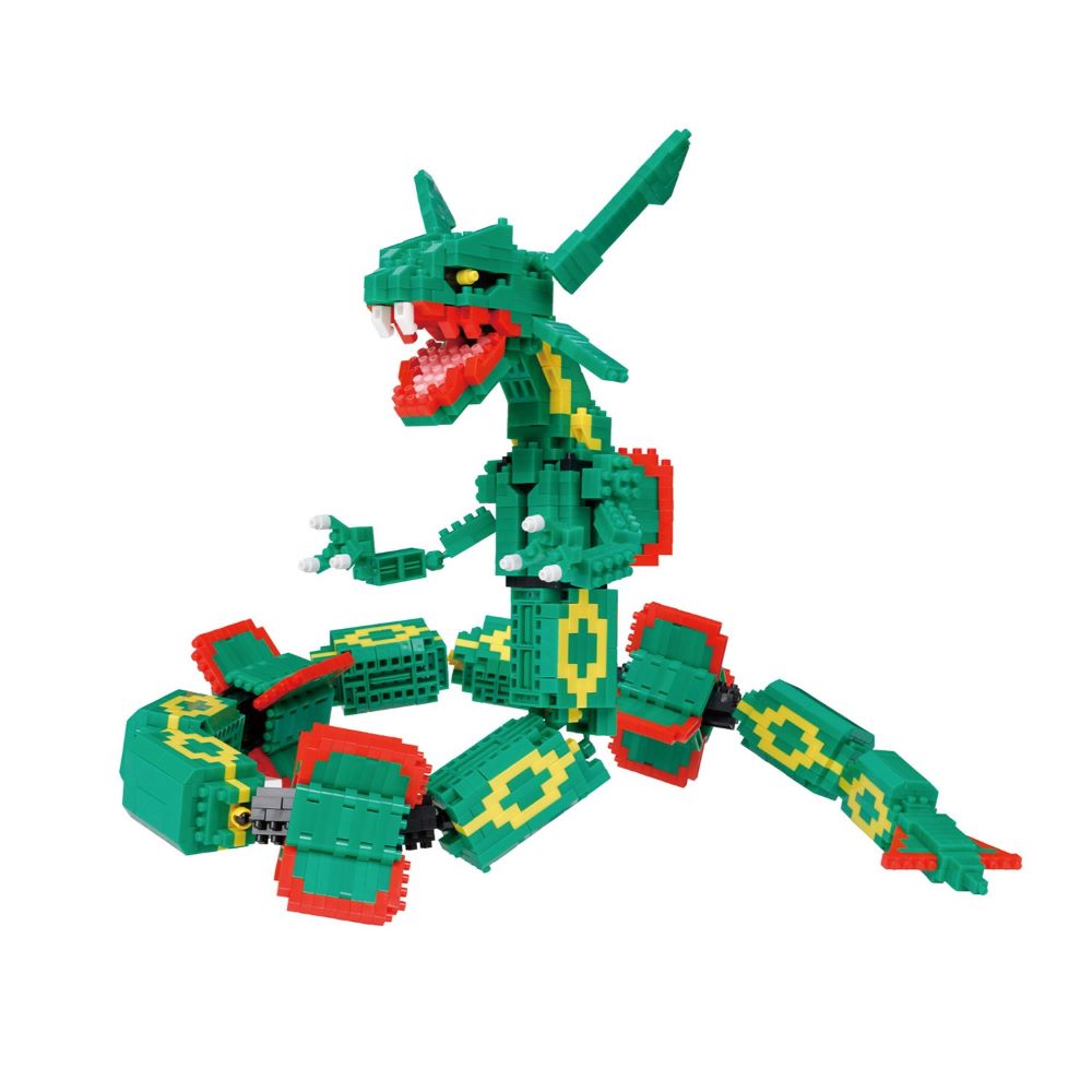 nanoblock Pokémon Series: Rayquaza Extreme Deluxe Edition