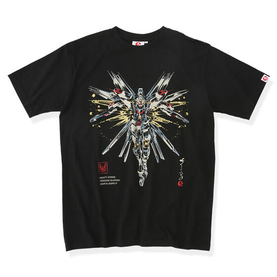 STRICT-G JAPAN Mobile Suit Gundam SEED FREEDOM T-shirt MIGHTY STRIKE FREEDOM GUNDAM XL