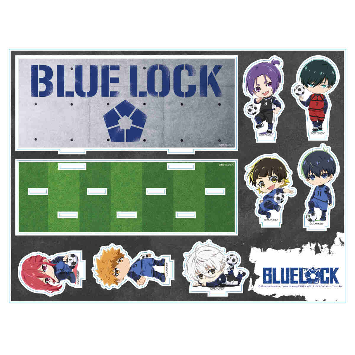 BLUE LOCK Large Diorama acrylic stand February 2025 Delivery
