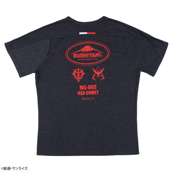 STRICT-G x KUSHITANI Mobile Suit Gundam Flow T-shirt RED