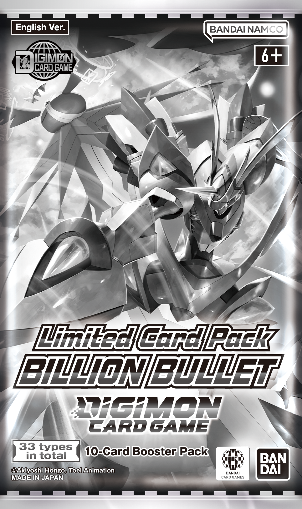 DIGIMON CARD GAME Limited Card Pack BILLION BULLET [LM-06 DIGIMON CARD GAME Limited Card Pack BILLION BULLET [LM-06