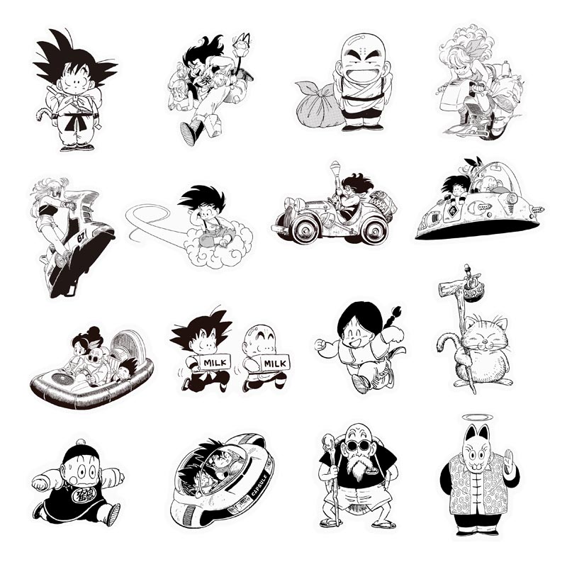 DRAGON BALL Postcard Set (16 postcards)