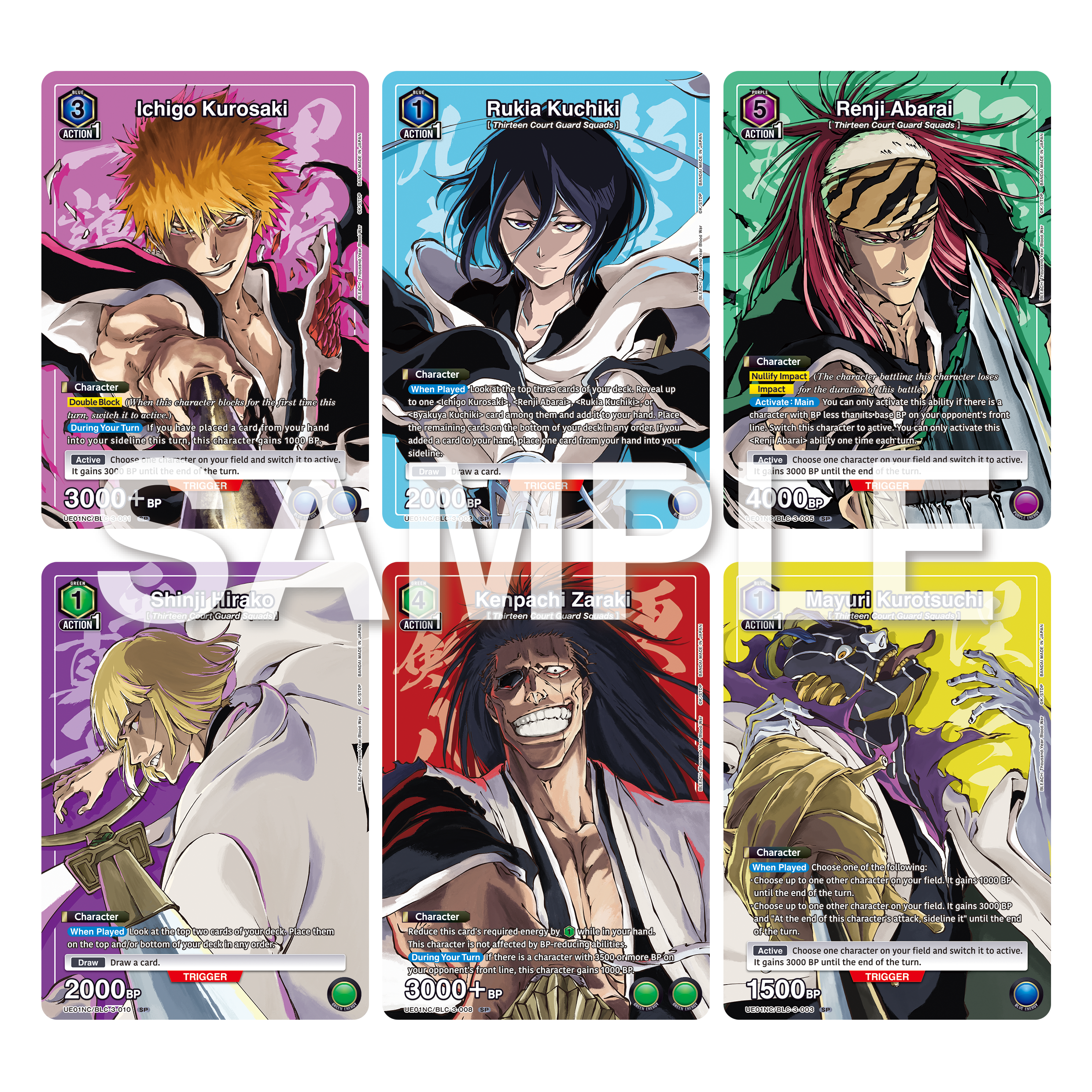 UNION ARENA NEW CARD SELECTION BLEACH: Thousand-Year Blood War [November 2025 Delivery] 