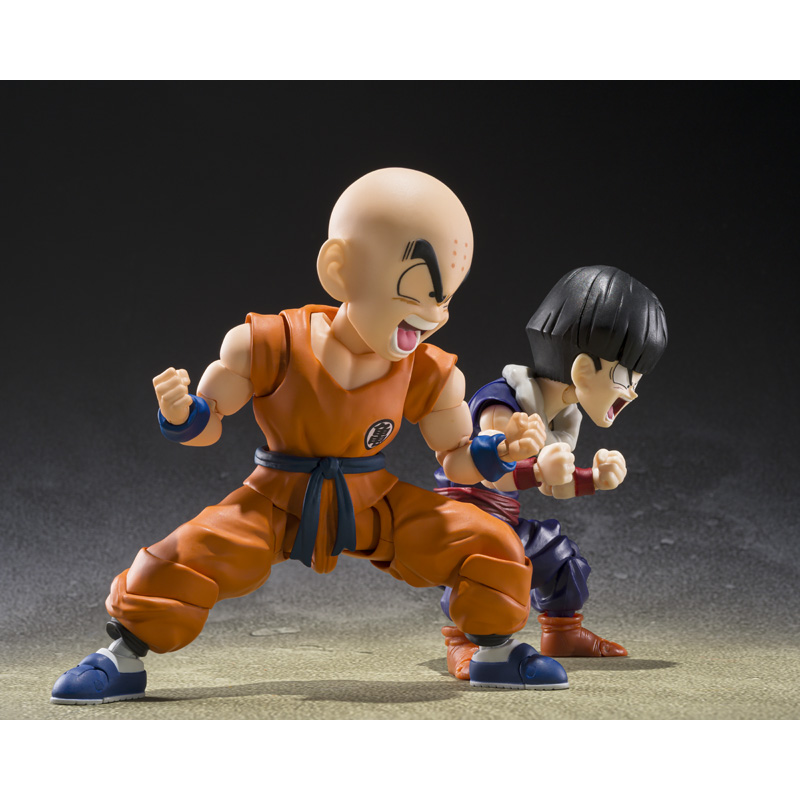 Top New! Son Goku And Krilin Figurines Dragon Ball Super