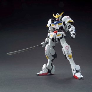 HG 1/144 GUNDAM BARBATOS & LONG DISTANCE TRANSPORT BOOSTER KUTAN SANGATA