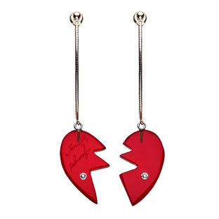 J. P. Polnareff Heart-Shaped Earrings—JoJo's Bizarre Adventure