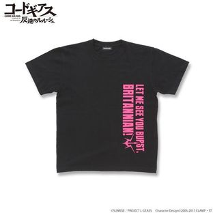 CODE GEASS Lelouch of the Rebellion T-shirts with English words Kallen