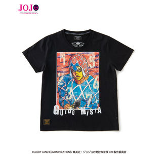 JoJo's Bizarre Adventure: Golden Wind  × glamb  collaboration T-shirt Another color.ver