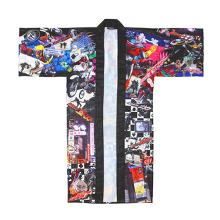 Heisei Kamen Rider 20th Anniversary Traditional Japanese Straight-Sleeved Coat.