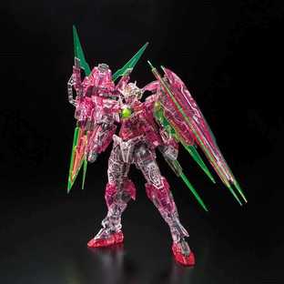 RG 1/144 THE GUNDAM BASE LIMITED 00 QAN[T] FULL SABER [TRANS-AM CLEAR]