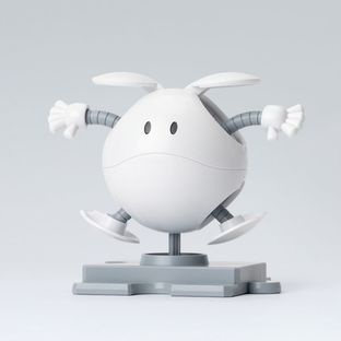 HAROPLA THE GUNDAM BASE LIMITED HARO [PAINTING MODEL] CLEAR&WHITE