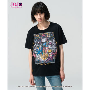 Camiseta JoJo_s Bizarre Adventure Parte 6 Grupo Pose T-Shir