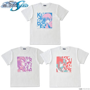 Mobile Suit Gundam SEED Tricolor-themed T-shirt