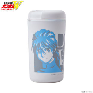 Mobile Suit Gundam Wing Tricolor-themed Tumbler 