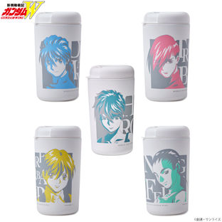 Mobile Suit Gundam Wing Tricolor-themed Tumbler 