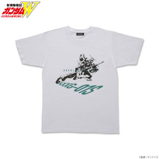 Mobile Suit Gundam Wing Monocrome Mobile Suit T-shirt