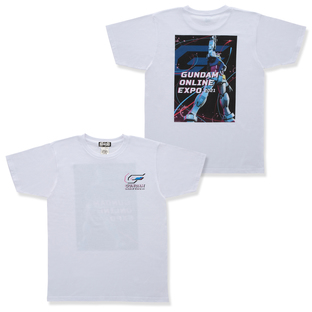 Gundam Online Expo Key Visual T-Shirt 2021 (White)