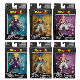 Dragon Stars Collector Value Pack: Super Saiyan 2 Gohan(x2), Super Saiyan Blue Gogeta(x2), Majin Bu Final Form(x2) set　