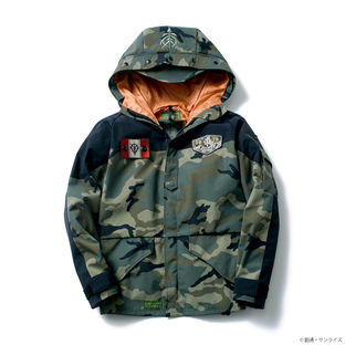 STRICT-G.ARMS Mobile Suit Gundam Zeon Forces ECWCS Woodland Hoodie
