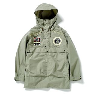 STRICT-G x NANGA Mobile Suit Gundam EFSF TAKIBI Anorak Hoodie