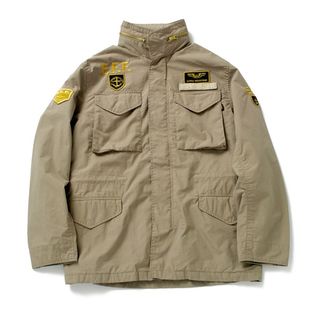 STRICT-G x ALPHA Mobile Suit Gundam Hathaway E.F.F. M-65 Jacket