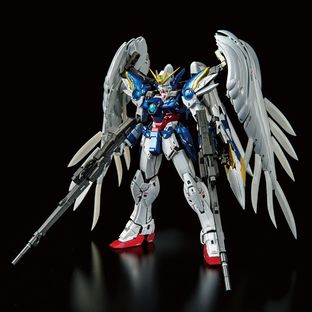 MG 1/100 THE GUNDAM BASE LIMITED WING GUNDAM ZERO EW Ver.Ka [TITANIUM FINISH]