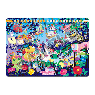 DIGIMON CARD GAME Playmat and Card Set 2 -Floral Fun- | DIGIMON