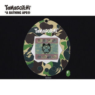 BAPE X TAMAGOTCHI TAMAGOTCHI TEE (CAMO) | PREMIUM BANDAI USA